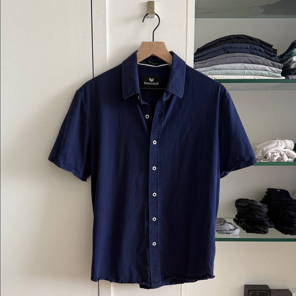 Buttercloth Short Sleeve Button Down